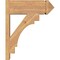 Ekena Millwork Merced Smooth Arts and Crafts Outlooker, Western Red Cedar, 7 1/2"W x 20"D x 24"H OUT08X20X24MRC03SWR - alternate 3
